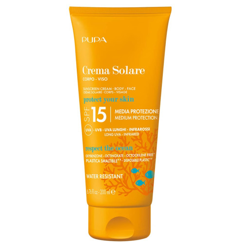 Pupa - Crème Solaire Corps Visage SPF 15 - 200 ml