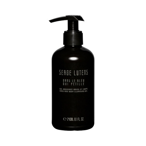 Serge Lutens - Dans le bleu qui pétille - Gel Moussant mains et corps 240 ml